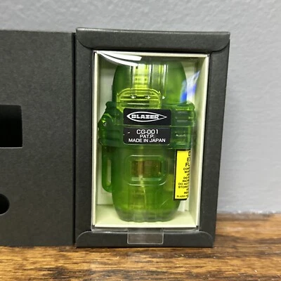 BLAZER "The Blazer" Antorcha Encendedor Verde - CG-001 VERDE Nuevo Foto 1 de 4