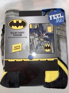 DC Comics Batman Superhero Fleece Throw Blanket 40x50 New - Picture 1 of 3