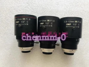 1PC USED 2.8-12mm IR F1.6 2MP 1 2” C Industrial lens #YY - Picture 1 of 4