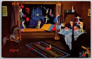 Postcard Tennessee Chattanooga TN Rock City Fairyland Caverns Dream Fairies - Picture 1 of 2