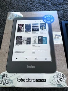 Kobo Clara Colour (2024) eReader 6” HD Touchscreen WiFi, 16GB - Picture 1 of 3