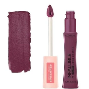 NEW L’Oréal Infallible Pro-Matte Liquid Lipstick (830 Blackcurrant Crush) - Picture 1 of 2