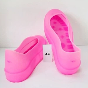 UGG UGGguard Galosh Rain Boot Cover Pink Rubber UNISEX - Bild 1 von 7