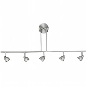 Cal Lighting 7.25-19.25" Serpentine 5 Lt Ceiling, ST/Brown SP - SL-954-5-BSBRNS - Picture 1 of 1