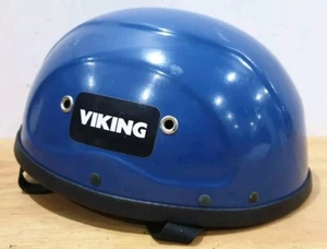 Viking Fibreglass Vintage Climbing Helmet Blue Mountaineering. - Picture 1 of 8