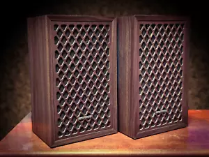 Sonics AS-205 🌈RaRe🌈 Altoparlanti stereo vintage da collezione - Foto 1 di 3