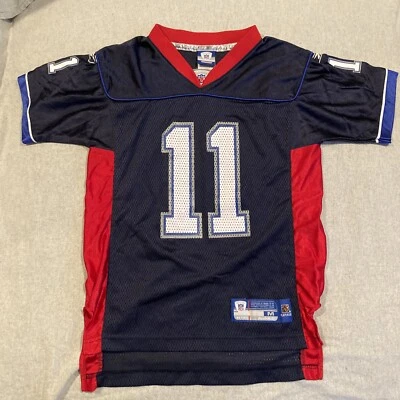 Camiseta deportiva vintage - Reebok On Field - Drew Bledsoe - #11 - Buffalo Bills - Juvenil M Foto 1 de 4