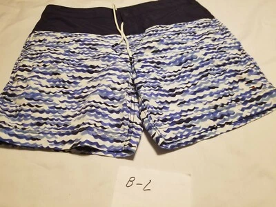 NWT Tommy Hilfiger Boy's Core Flag Drawstring Swim Shorts, Navy L B-L - Image 1 of 4