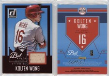 2016 Panini Donruss Bat Kings Red /99 Kolten Wong #BK-KW