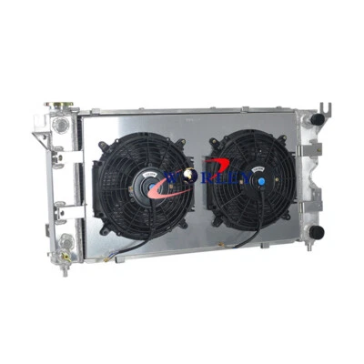 Radiador + cubierta + ventiladores para Chrysler Grand Voyager Dodge Caravan l4 V6 AT 1996-2000 - Imagen 1 de 4