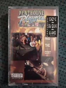PENTHOUSE PLAYERS CLIQUE - Paid The Cost EAZY E, DJ QUIK Rare RUTHLESS Cassette - Picture 1 of 3