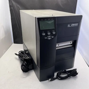 Zebra ZM400 Industrial TT/DT Label Printer ZM400-3001-0100T 300dpi Ethernet USB - Picture 1 of 8