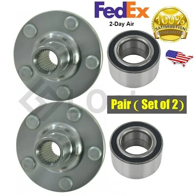 New Pair(2) Front Wheel Hub & Bearing Assembly Fits 2005-2010 Scion tC 2.4L Foto 1 de 2