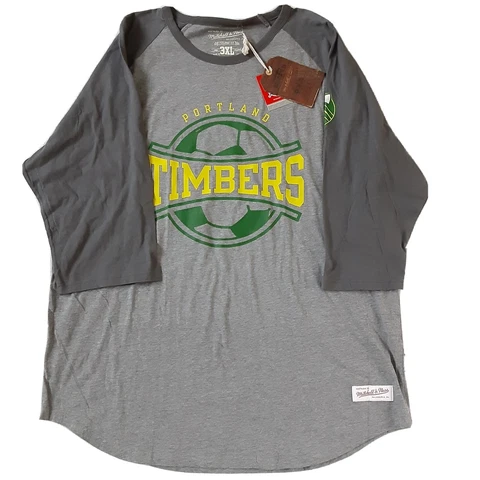 Portland Timbers MLS Soccer mitchell & ness men's 3XL tailored Tee T-Shirt new Cover