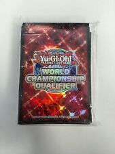 Yu-Gi-Oh! Red WCQ World Championship Qualifier Sleeves Japanese Size