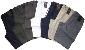 Pantalone uomo taglia M L XL XXL 3XL COTONE leggero SEA BARRIER SPIAGGIA estate - Foto 1 di 8