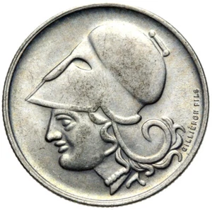 Griechenland - Münze - 50 Lepta 1926 B (1930) - Österreich - Wien - ERHALTUNG ! - Bild 1 von 2