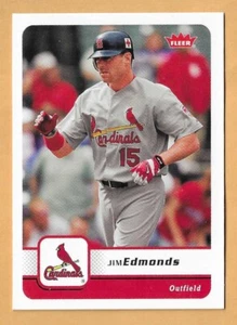 JIM EDMONDS ST. LOUIS CARDINALS #88 - FLEER NM-MT 2006 - Picture 1 of 2