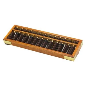 Abacus Chinois 13 Colonnes 5 Perles Abacus Comptage Pour Les Débutants En - Imagen 1 de 9
