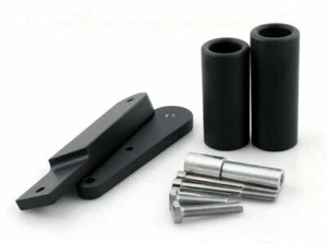 Frame Sliders Protector Crash For Kawasaki Ninja 650 2009-2012 Black UK - Picture 1 of 3