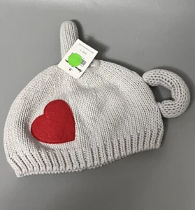 NWT! HANNA ANDERSSON Knit Tin Man Beanie Hat Cap - Wizard Of Oz - Sz S - Picture 1 of 4