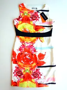 Nuevo Vestido Floral Blanco de Diseñador Karen Millen para Mujer - Talla Reino Unido 12 EE. UU. 8 EU 40 - Imagen 1 de 11