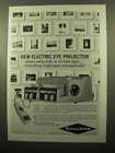 1961 Sawyer's Slide Projector Ad - Electric Eye