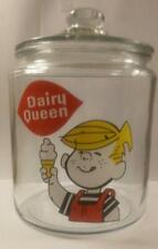 A Super Rare Dairy Queen Dennis The Menace Glass Counter Jar