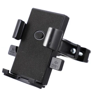 Aluminum Alloy Mobile Phone Holder Bike Mount Handlebar Motorcycle Cellphone - Photo 1 sur 12