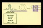 US Post Geschichte Postboten Genehmigungskarte Quäker NJ 1960 Gonic NH DPO