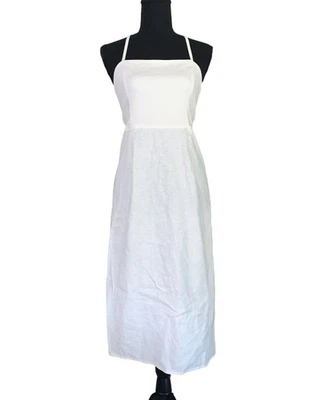 Vestido midi Wild Fable para mujer blanco sin mangas escote cuadrado talla 14 Foto 1 de 4