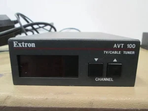 Extron AVT100 TV Cable Tuner AUDIO/VIDEO - Includes Power & Audio Cables - Picture 1 of 3