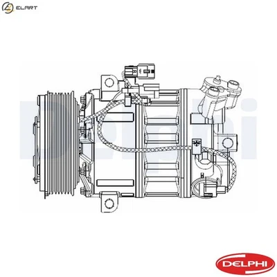 COMPRESSOR AIR CONDITIONING CS20477 FOR RENAULT LAGUNA/III/Sportour/Tourer 2.0L - Image 1 of 4