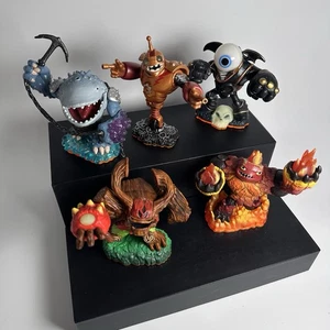 Skylanders Giants Set 5 orange Base Figuren Eyebrawl Thumpback Hot Head - Bild 1 von 16