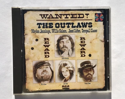 Wanted! The Outlaws (CD, 1984) ☆Early Denon Japan☆Waylon Jennings, Willie Nelson Foto 1 de 4