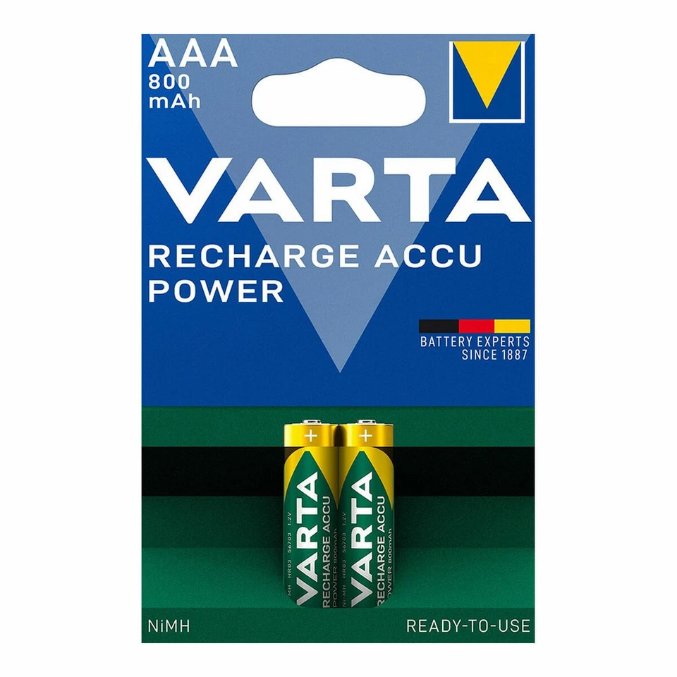 Varta Piles rechargeables Accu AAA 800mah