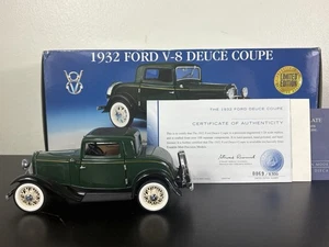 Franklin Mint 1932 Ford V-8 Deuce Coupe #69 of 9500 Diecast Model - Picture 1 of 13
