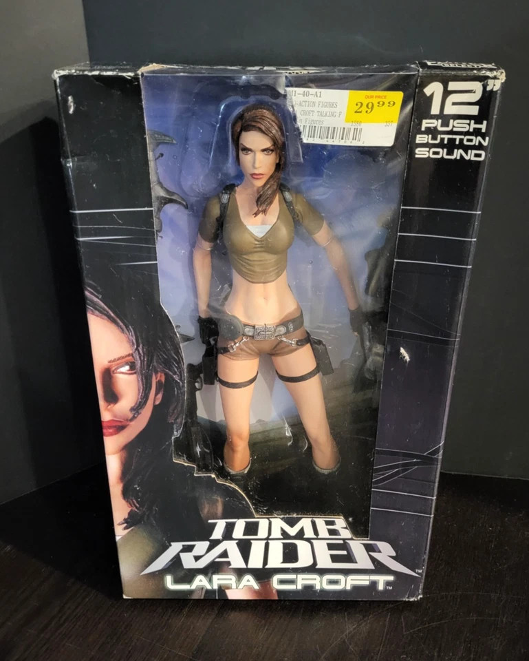 Lara Croft escala 12" 2007 Tomb Raider Player Select NECA SIN USAR, EN CAJA NUEVO #2 Foto 1 de 4