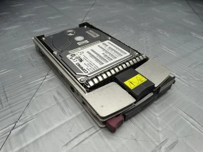 Compaq 18.2GB Large Ultra3 SCSI 80-Pin HDD 10K BD01862376 + Caddy Drive - Image 1 of 4