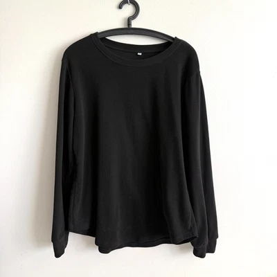 Sudadera para mujer XL negra polar acogedora bruja todos los días atemporal al aire libre Foto 1 de 4