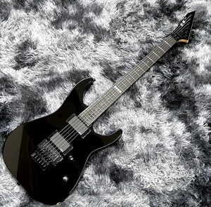 E-II M-II NECK THRU BLACK Electric Guitar ESP From Japan - Picture 1 of 10