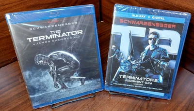 The Terminator 1 + 2 (Blu-ray) NEW (Sealed)-Free Shipping with Tracking - Image 1 of 4