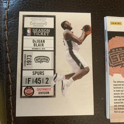 Parches de contendientes de playoffs 2010-11 DeJuan Blair #41 Foto 1 de 2