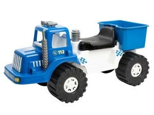 Polizei-Streifenwagen Spielzeug Polizeiwagen Kinderfahrzeug Sitzbagger Spielzeug - Bild 1 von 8
