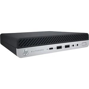 HP ELITEDESK 800 G4 i5-8500T 16GB RAM 1TB SSD 2.5 Mini Desktop win 11 pro - Afbeelding 1 van 2