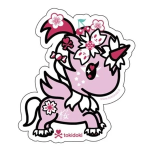 Pegatina tokidoki - Unicornio flor de cerezo - Imagen 1 de 1