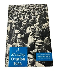 A Standing Ovation 1966 Renovo Pennsylvania Shafer Greene Safety Meeting Book - Picture 1 of 10