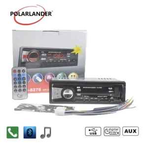 STEREO PER AUTO AUTORADIO MP3 SD USB AUX 50WX4 NUOVO MODELLO+TELECOMANDO - Foto 1 di 8