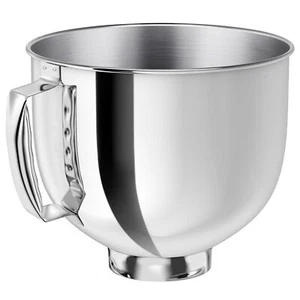 5 QT Stainless Steel Mixer Bowl for Kitchenaid Stand Mixers, Kitchen Aid Mixi... - Picture 1 of 7