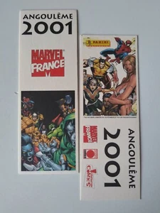 JUEGO DE MINI MARCADORES RARO MARVEL FRANCE ANGOULEME 2001 DE COLECCIÓN - Imagen 1 de 4